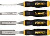 DEWALT 4 Piece Wood Chisel Set